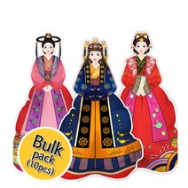 BUyuS컬러룬 10입) 전통의상 삼국시대 3종(벌크굿딜 브이숍, 백제