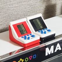 디지털 레트로 휴대용 오락실 게임기 테트리스 퍼즐, 오렌지