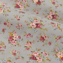 패브릭원단 꽃무늬 패브릭 플라워 면 프린트 포플린 퀼팅 의류 패치워크 모슬린 재봉 액세서리, 패브릭, 0.5mX1.4m, 10 J010
