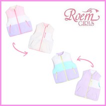 로엠걸즈 [ 주문폭주++ 양면 리버서블 패딩 조끼 판매 1위++ ] 지금 딱 입기 좋은!! 뽀글이 절개 리버서블 양면 패딩 조끼 강.력.추.천~~