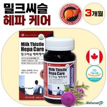 식약청 인증 복합 기능성 캐나다 직수입 간건강 밀크시슬 90캡슐 3개월분 . 피곤할때 피로 에너지 잦은 회식 야근 술자리 육체 피로 피로감 간 건강에 도움을 식약청 인증, 3통