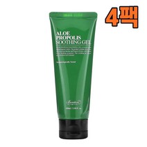 Benton 벤튼 알로에 프로폴리스 수딩 젤 100ml, 4팩