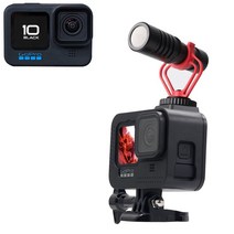 고프로 10 호환 스켈레톤 핫슈 범퍼 케이스 GOPRO 액션캠 콜드슈 조명 LED, A737 go10