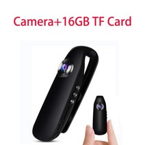 자전거블랙박스 바디캠 오토바이블랙박스 미니 와이파이 카메라 풀 hd 1080p 휴대용 카마라 경찰 비디오 레코더 바디 캠 스포츠 오토바이 자전거 모션 미니 바디 카메라, 캠 추가 16GB TF 카드