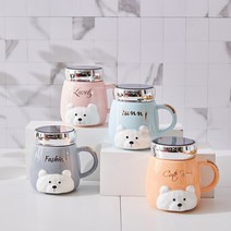 루이앤탑펠 큐티 베어 세라믹컵, 오렌지