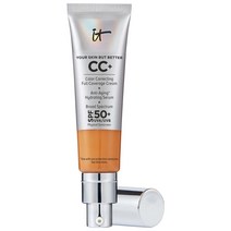 잇코스메틱 CC+ 크림 풀 커버리지 컬러 코렉팅 파운데이션 SPF 50+ 1.08온스 32mL 탄 리치