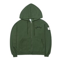 국산 특양면 ROKA 로카 후드집업 카키 (5color) - 남여공용 커플 군인 로카티