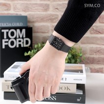 카시오 스퀘어 쿼츠 아날로그 공용 학생 수능 수험생 우레탄 손목 시계 다윈