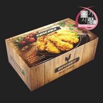 마닐라지 치킨박스(대) / 치킨박스 치킨포장 치킨포장용기 치킨용기 치킨포장지, 200개