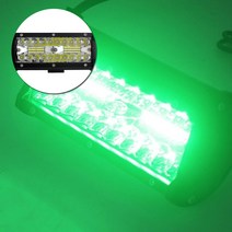 선박 초록색 LED 해루질 낚시 집어등 120W 서치라이트, 1개