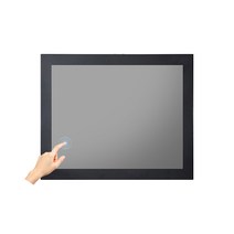 [하이드림엘씨디] HDL-T190PM-2-LED / 19인치 패널마운트 모니터 압력식 터치 / 산업용 / 매립형