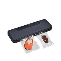 가정용 진공포장기 100-220V 건식 및 다기능 진공 실러 가정용 미니 포장기 UK/EU/US 플러그 보관 테이블, 02 Black_02 미국 플러그_01 220V