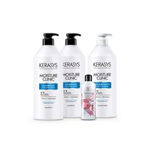케라시스 모이스춰 샴푸린스 980mlx3(샴2린1)+샴푸180ml, 케라시스 모이스춰 샴푸/린스 98