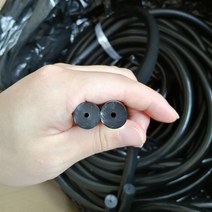 작살총 2020 최신 14mm 스피어 낚시 고무 튜브 스피어 건 밴드 탄성 라텍스 튜브, 검은 색, 01 Black color