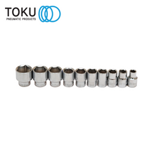 도쿠 3/8인치 복스알 핸드소켓 세트 80210S, 1개