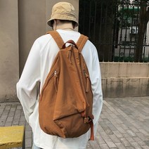 남녀 커플 캠퍼스 여행 배낭 캐주얼 데일리 빈티지 백팩