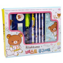 리락쿠마 문구세트 크리스마스선물 신학기 준비물 웰컴키트 유아 필기용품 초1 중학생