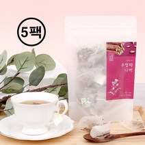 경성건강원 우엉차 티백 우엉 국산 100% 말린 뿌리 사포닌 이놀린 타닌 철분 식이섬유 우엉물 효능 식수대용 건강차 삼각티백, 30개입  5팩