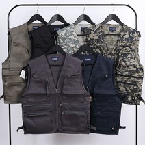 스타일도사 춘추 작업조끼 배달 근무복 작업복 아웃도어 등산 낚시조끼 단체 유니폼 택배 포켓 주머니 라이더조끼, 2XL(105), 그레이