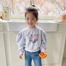 미라이키 (모델)러블리퍼프맨투맨