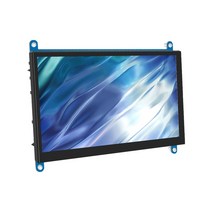 태블릿 모니터 라즈베리 파이 HDMI 터치 스크린 디스플레이 모니터 AIDA Ras Pi 4와 호환 3B 플러스 2B BB, 02 IPS-CTP_01 NONE