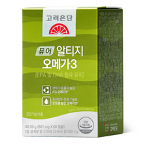 고려은단 퓨어 알티지 rTG 오메가3 60캡슐, 38개