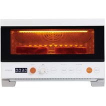시로카 프리미엄 오븐 토스터 빨리 오마카세 ST-2D251 화이트