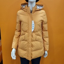 올포유 시즌특가!따뜻하게 편안하게~~여성 프린트 구스 다운점퍼J8313&*