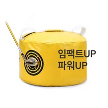 실내골프 스윙연습 쿠션 임팩트 비거리 그린 골퍼 간편설치 18홀 연습장 클럽, 골프파워스윙백 블랙
