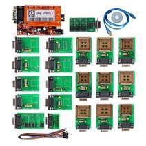 UPA USB V1.3 UUSP 직렬 프로그래머 UPA USB 어댑터 V1.3 ECU 칩 튜닝용 Eeprom 및 마이크로 칩 전체 어댑, 03 파란