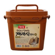 해찬들 재래식 골드된장6.5kg, 상세페이지 참조