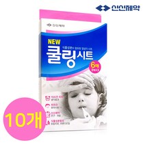 신신제약 쿨링시트 Cooling sheet, 6매X10개