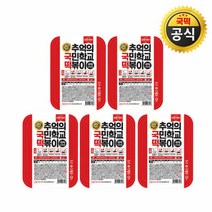 국떡 추억의 국민학교 떡볶이오리지널 600g2인분x5개 862202