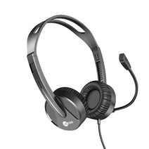 Lecoo 유선 게임용 헤드셋 휴대용 3.5mm 인터페이스 조정 가능한 텔레스코픽 사무실 온라인 코스 헤드폰 작업, type1