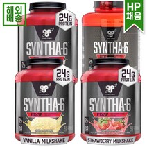 신타6 엣지 단백질쉐이크 초코 쿠키앤크림 딸기 바닐라 1.85kg 4.07lb, [엣지] 딸기 밀크 쉐이크, 1.82kg - 48인분(1팩)