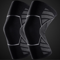 무릎 관절 압박 고정 지지대 보호대 2개