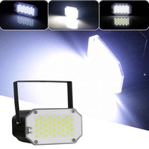 YUER36 LEDSMD 화이트 스트로브 조명 디스코 DJ 파티 휴일 크리스마스 음악 클럽 바 사운드 활성화 플래시 무대 효과, CHINA_AU 플러그