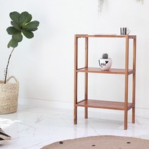벤트리 브라우니 원목 3단 벤치선반 3size, 50cm (가로)