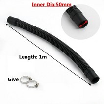 가정용호스 내열실리콘호스 베란다 수도 거치대 분사기 I.D 2025324050mm 길이 0.3 ~ 1.5M 수족관 골판지 파이프 내구성 물고기 입구 콘센트 공동 물, 1Pc, 50mm X 1m