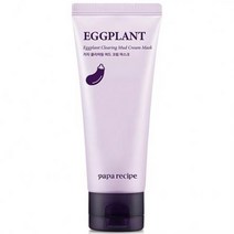 파파레서피 가지 클리어링 머드 크림 마스크 100ml 1개입 × 1개, one option