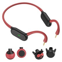 DACOM Bluetooth5.3 듀얼 모드 골전도&공기 전도 이어폰 귀를 막지 않는 걸림돌, 상세페이지 참조, 상세페이지 참조