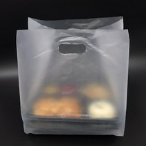 HD투명 도시락 포장용 비닐백 배달봉투 배달비닐 배달용봉투 30x24x45cm