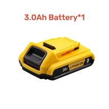 DeWalt 디월트 드월트 배터리 전동 공구 교체 DCB184 DCB181 DCB182 DCB200 20V 6.0Ah MAX 3A 5A 6A 18V, 1.1PCS 3.0Ah