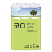 코디 에코스마트 화장지 22m 30롤 3팩, 4팩