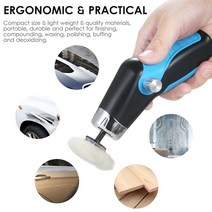 전동 연마기 60w 미니 폴리싱 머신 8500rpm 가변 속도 자동차 폴리셔 전기 수리, 담배 라이터
