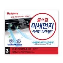 불스원 미세먼지 자동차 차량용 에어컨필터 히터필터, 1개, 미세먼지 에어컨 히터 필터 3번