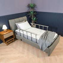 밀알가정용병원침대 엘피스MB (매트포함), 1모터-슈퍼싱글(SS)-340.000, 기본메트리스(마블)+0