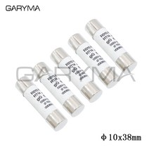 5pcs 세라믹 빠른 블로우 퓨즈 10x38mm 500V 0.5A 1A 2A 3A 4A 5A 8A 10A 16A 20A 25A 32A RO15 RT18 RT14, [03] 2A