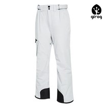 펠리체 지프로그 밀러 스키복 보드복 팬츠 화이트