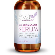 아젤라산 10% 페이셜 세럼 56.7g(2온스) 피부 히알루론산 및 나이아신아마이드 홍조 완화 어두운 반점 퇴색, 2 Fl Oz (Pack of 1)